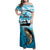 Tuna Fishing Family Matching Off Shoulder Maxi Dress and Hawaiian Shirt Fish Camouflage Pattern - Wonder Print Shop