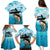 Tuna Fishing Family Matching Puletasi and Hawaiian Shirt Fish Camouflage Pattern - Wonder Print Shop