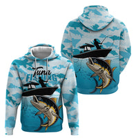 Tuna Fishing Hoodie Fish Camouflage Pattern - Wonder Print Shop