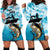 Tuna Fishing Hoodie Dress Fish Camouflage Pattern - Wonder Print Shop