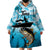 Tuna Fishing Wearable Blanket Hoodie Fish Camouflage Pattern - Wonder Print Shop