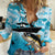Tuna Fishing Women Casual Shirt Fish Camouflage Pattern - Wonder Print Shop