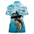 Tuna Fishing Women Polo Shirt Fish Camouflage Pattern - Wonder Print Shop