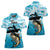Tuna Fishing Women Polo Shirt Fish Camouflage Pattern - Wonder Print Shop