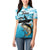 Tuna Fishing Women Polo Shirt Fish Camouflage Pattern - Wonder Print Shop