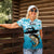 Tuna Fishing Women Polo Shirt Fish Camouflage Pattern - Wonder Print Shop