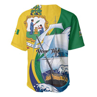 Personalized Saint Vincent and the Grenadines Sailing Baseball Jersey Caribbean Sailing