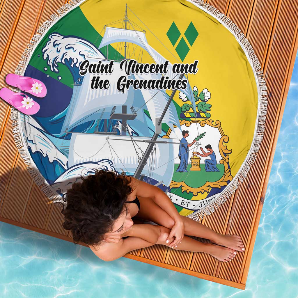 Saint Vincent and the Grenadines Sailing Beach Blanket Caribbean Sailing