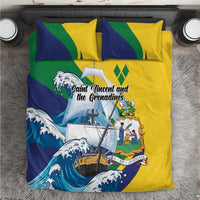 Saint Vincent and the Grenadines Sailing Bedding Set Caribbean Sailing