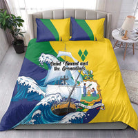 Saint Vincent and the Grenadines Sailing Bedding Set Caribbean Sailing