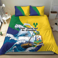 Saint Vincent and the Grenadines Sailing Bedding Set Caribbean Sailing