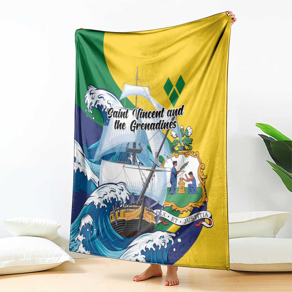 Saint Vincent and the Grenadines Sailing Blanket Caribbean Sailing