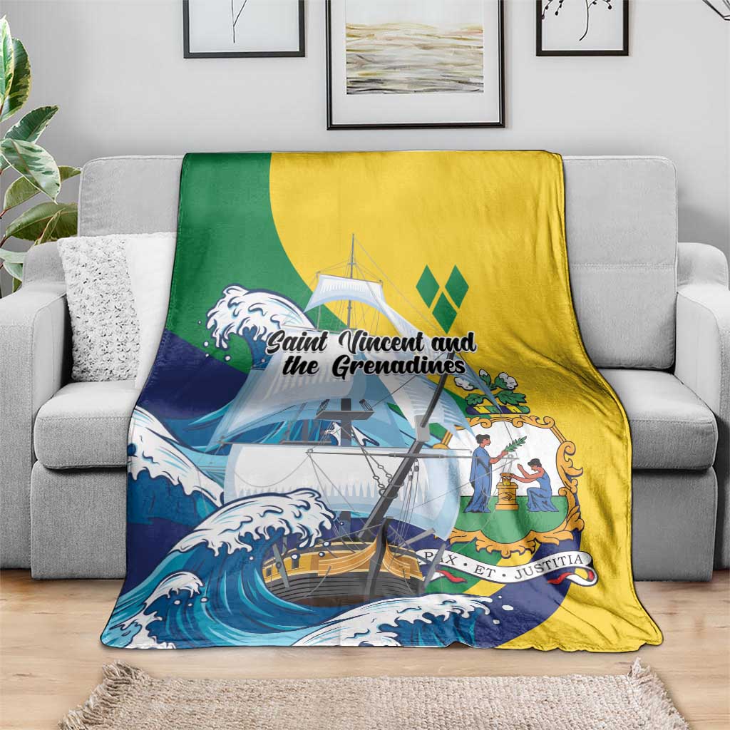 Saint Vincent and the Grenadines Sailing Blanket Caribbean Sailing
