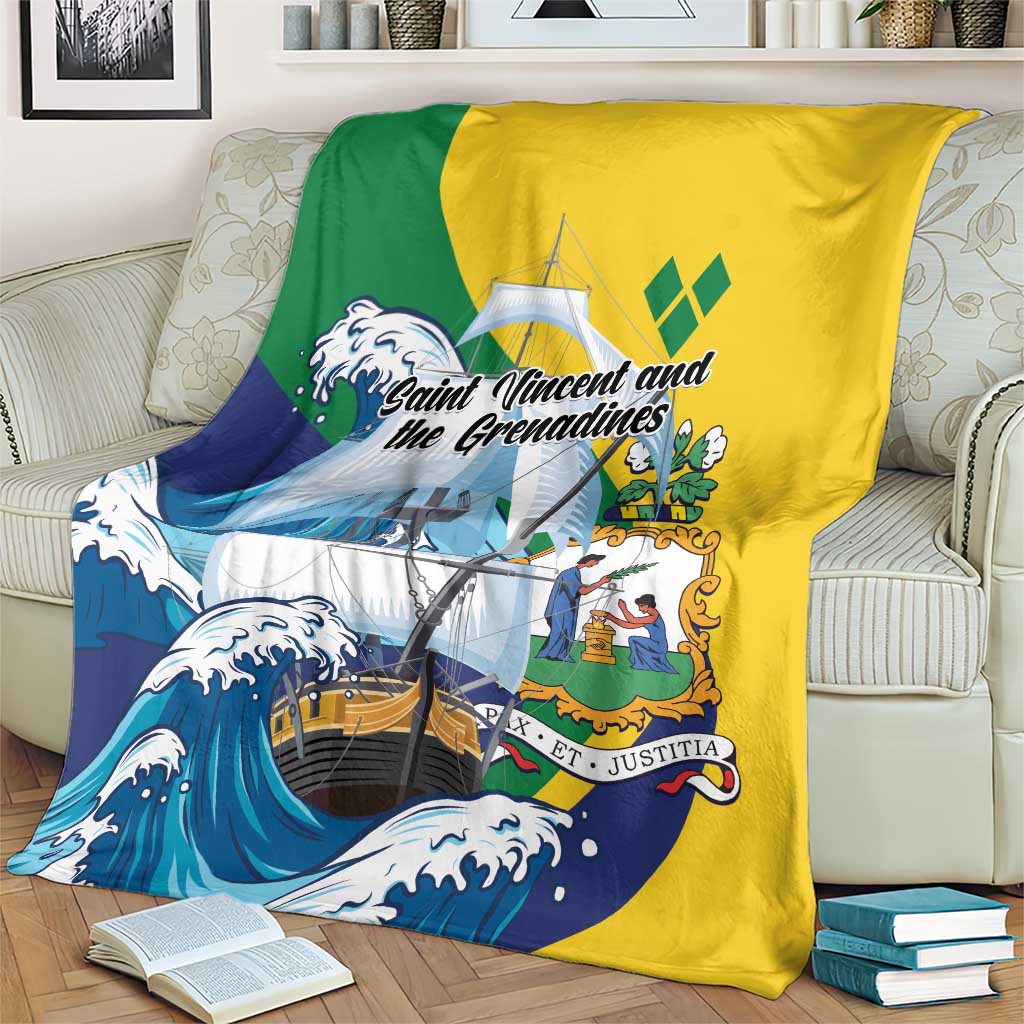 Saint Vincent and the Grenadines Sailing Blanket Caribbean Sailing