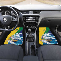 Saint Vincent and the Grenadines Sailing Car Mats Caribbean Sailing