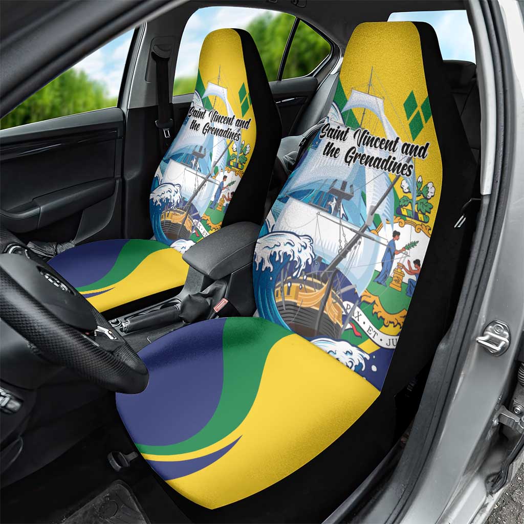 Saint Vincent and the Grenadines Sailing Car Seat Cover Caribbean Sailing