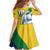 Personalized Saint Vincent and the Grenadines Sailing Family Matching Off Shoulder Maxi Dress and Hawaiian Shirt Caribbean Sailing