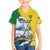 Personalized Saint Vincent and the Grenadines Sailing Family Matching Short Sleeve Bodycon Dress and Hawaiian Shirt Caribbean Sailing