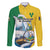 Personalized Saint Vincent and the Grenadines Sailing Family Matching Summer Maxi Dress and Hawaiian Shirt Caribbean Sailing