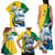 Personalized Saint Vincent and the Grenadines Sailing Family Matching Tank Maxi Dress and Hawaiian Shirt Caribbean Sailing