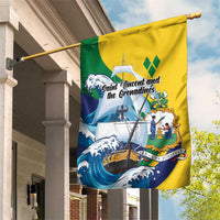 Saint Vincent and the Grenadines Sailing Garden Flag Caribbean Sailing