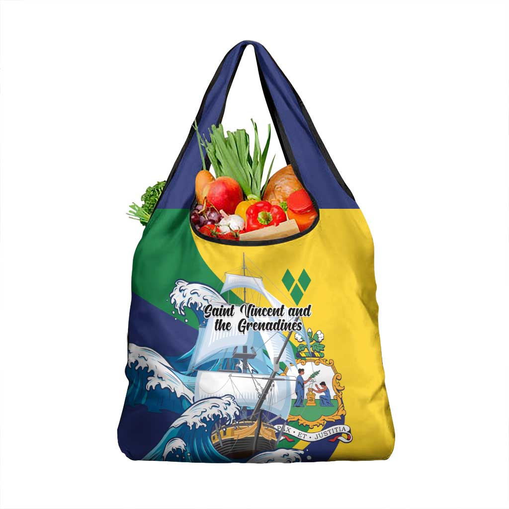 Saint Vincent and the Grenadines Sailing Grocery Bag Caribbean Sailing