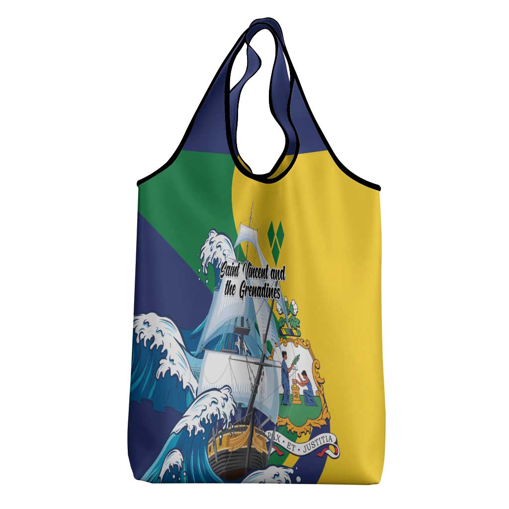 Saint Vincent and the Grenadines Sailing Grocery Bag Caribbean Sailing
