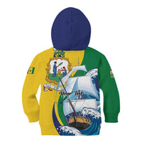 Personalized Saint Vincent and the Grenadines Sailing Kid Hoodie Caribbean Sailing
