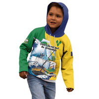 Personalized Saint Vincent and the Grenadines Sailing Kid Hoodie Caribbean Sailing