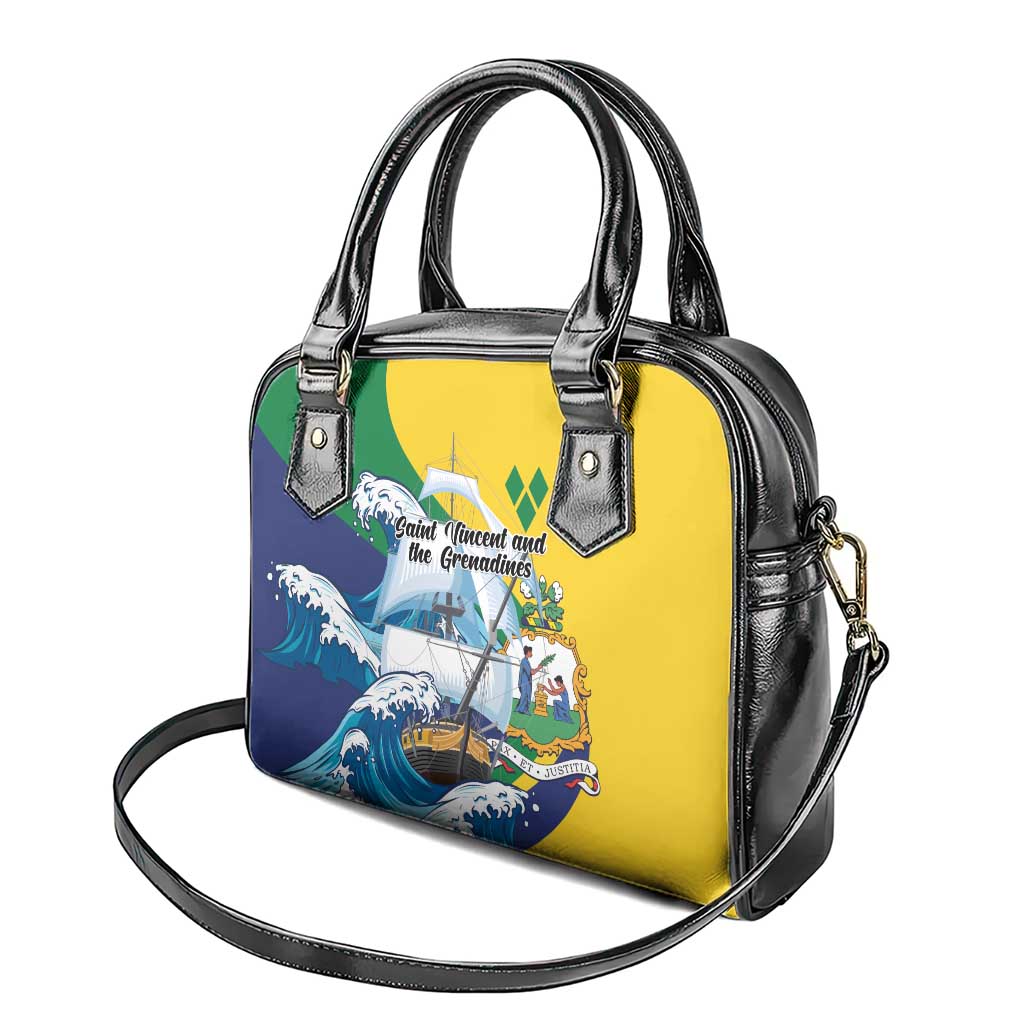 Saint Vincent and the Grenadines Sailing Shoulder Handbag Caribbean Sailing
