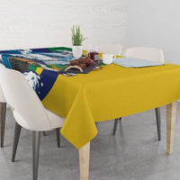 Saint Vincent and the Grenadines Sailing Tablecloth Caribbean Sailing