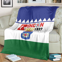 Bonaire Rincon Blanket Flag Stylized