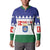 Personalised Bonaire Rincon Button Sweatshirt Flag Stylized