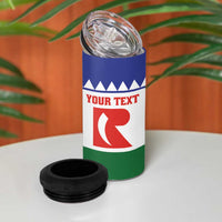 Personalised Bonaire Rincon 4 in 1 Can Cooler Tumbler Flag Stylized