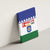 Bonaire Rincon Canvas Wall Art Flag Stylized
