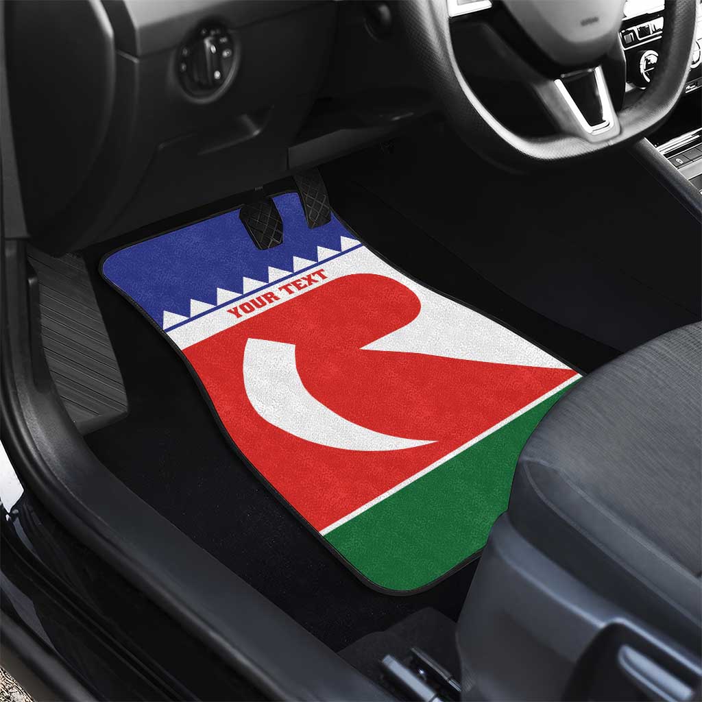 Bonaire Rincon Car Mats Flag Stylized