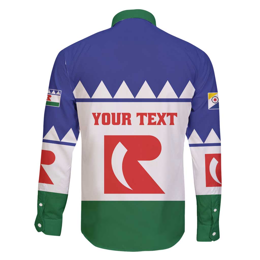 Personalised Bonaire Rincon Family Matching Long Sleeve Bodycon Dress and Hawaiian Shirt Flag Stylized