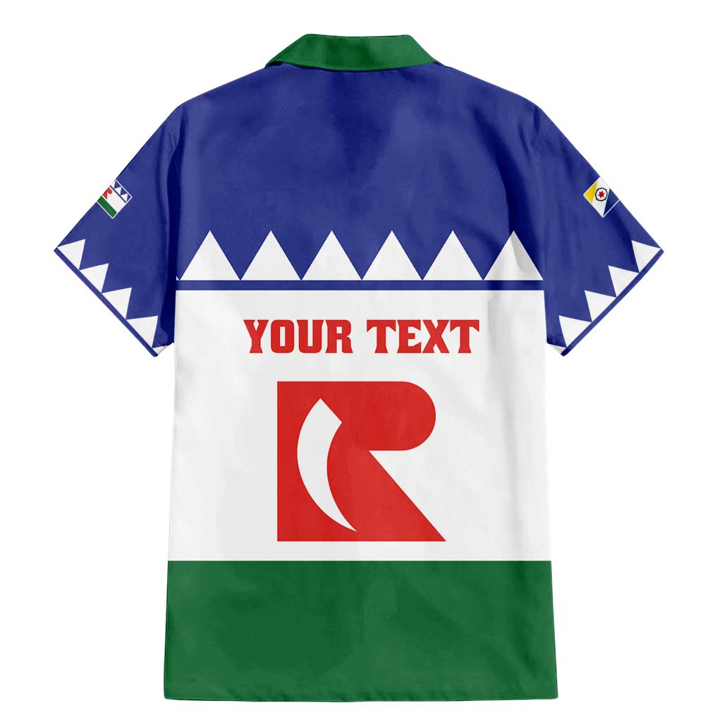 Personalised Bonaire Rincon Family Matching Mermaid Dress and Hawaiian Shirt Flag Stylized