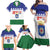 Personalised Bonaire Rincon Family Matching Off Shoulder Maxi Dress and Hawaiian Shirt Flag Stylized