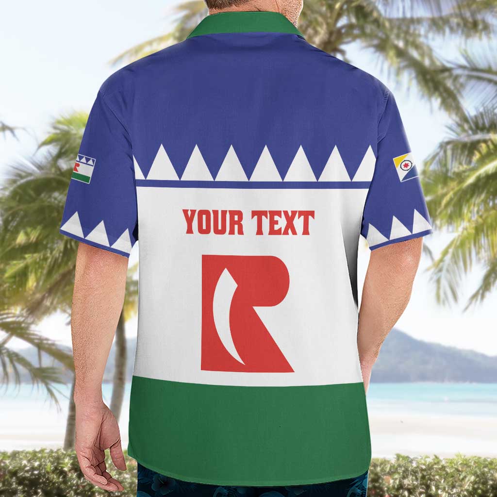 Personalised Bonaire Rincon Hawaiian Shirt Flag Stylized