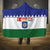 Bonaire Rincon Hooded Blanket Flag Stylized
