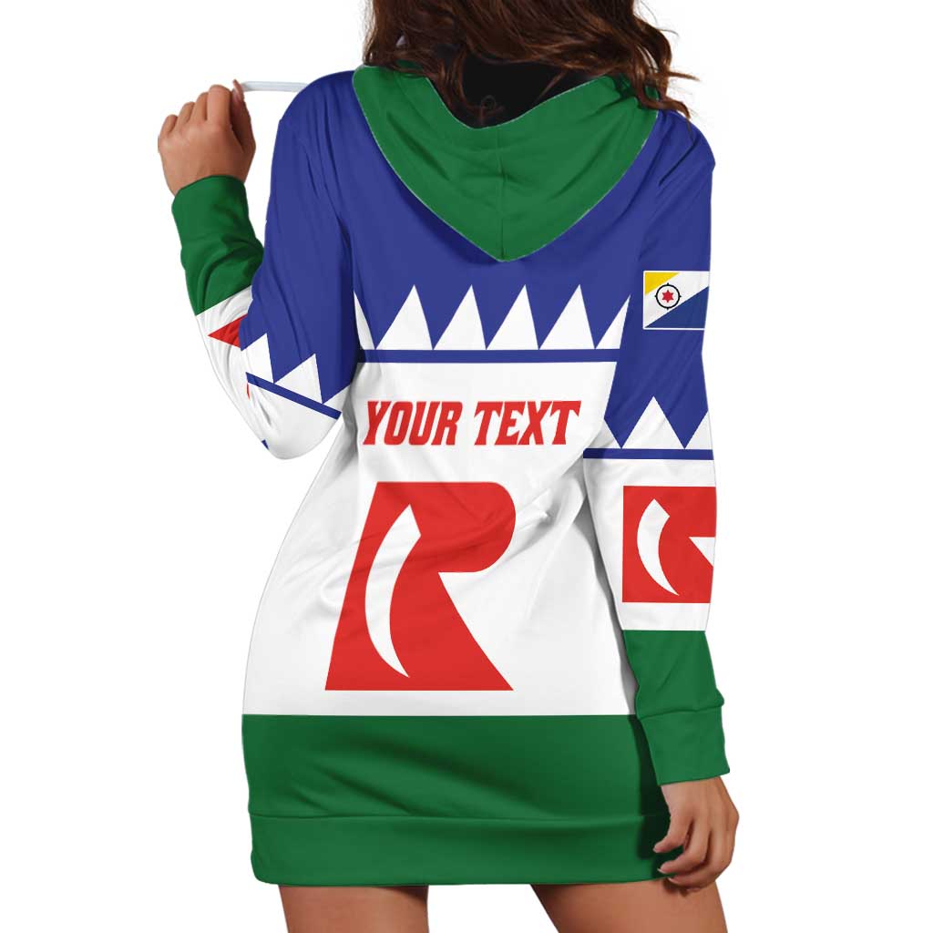 Personalised Bonaire Rincon Hoodie Dress Flag Stylized