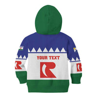 Personalised Bonaire Rincon Kid Hoodie Flag Stylized