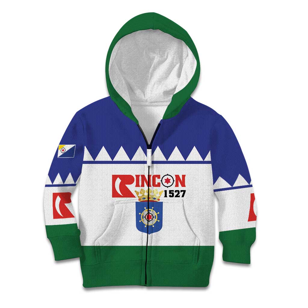 Personalised Bonaire Rincon Kid Hoodie Flag Stylized