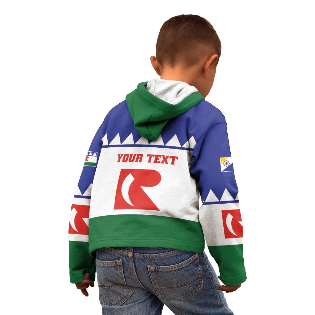 Personalised Bonaire Rincon Kid Hoodie Flag Stylized