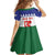 Personalised Bonaire Rincon Kid Short Sleeve Dress Flag Stylized