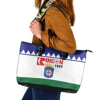 Bonaire Rincon Leather Tote Bag Flag Stylized