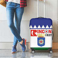 Bonaire Rincon Luggage Cover Flag Stylized