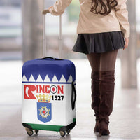 Bonaire Rincon Luggage Cover Flag Stylized