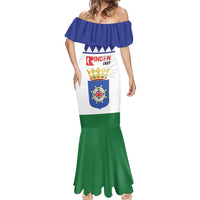 Personalised Bonaire Rincon Mermaid Dress Flag Stylized